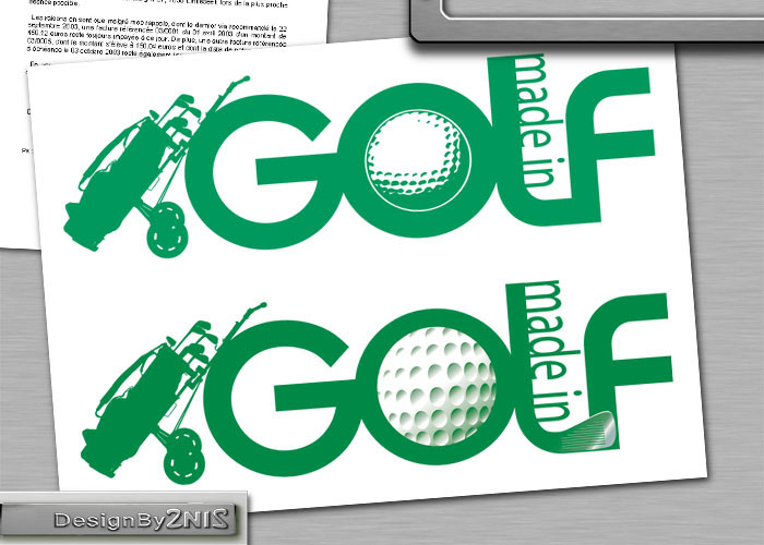 Logo pour un club de golf